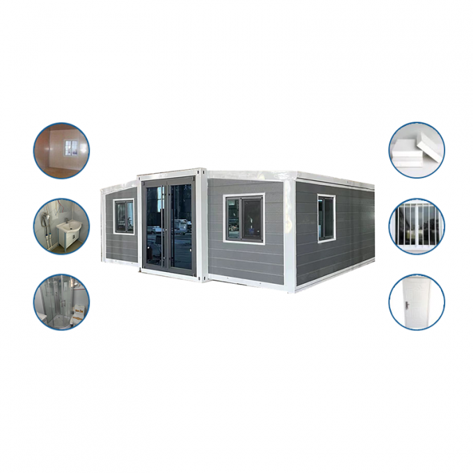 diseño extensible de la casa del envase