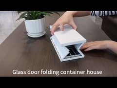 Casa de contenedores plegable Grande EE.UU. Vivienda multifuncional