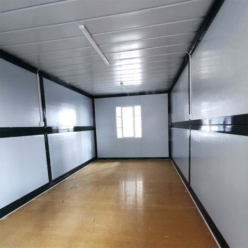 La anticorrosión galvanizó el edificio de oficinas de la casa del sitio modular portátil de acero del envase