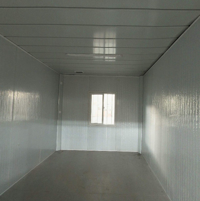 El contenedor modular portátil de la casa de la oficina del sitio galvanizó al OEM portátil prefabricado de acero de la cabina