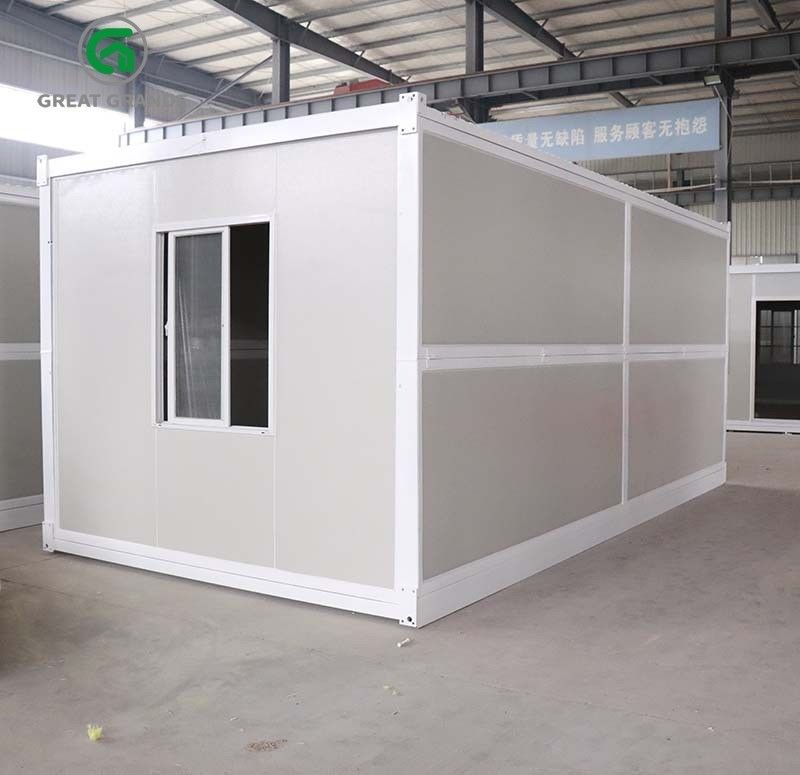 La casa plegable prefabricada del envase del móvil portátil es conveniente para el emplazamiento o el ejército de la obra