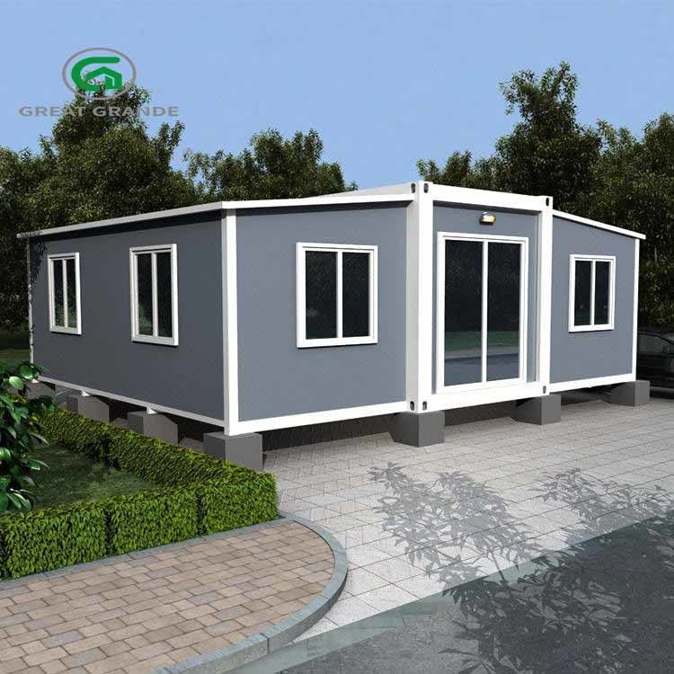 La casa plegable del envase de Brande pre construyó la casa minúscula del envase de la casa del contenedor para mercancías de la casa del contenedor