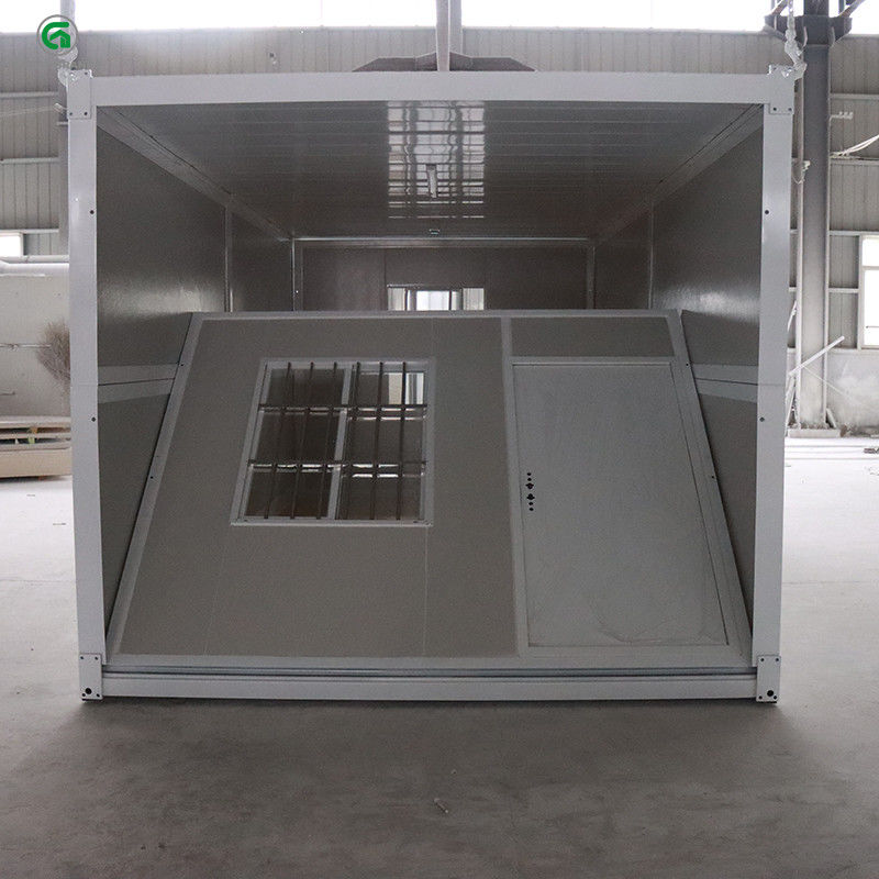 La oficina prefabricada plegable prefabricó el acero extensible del color de la casa del envase