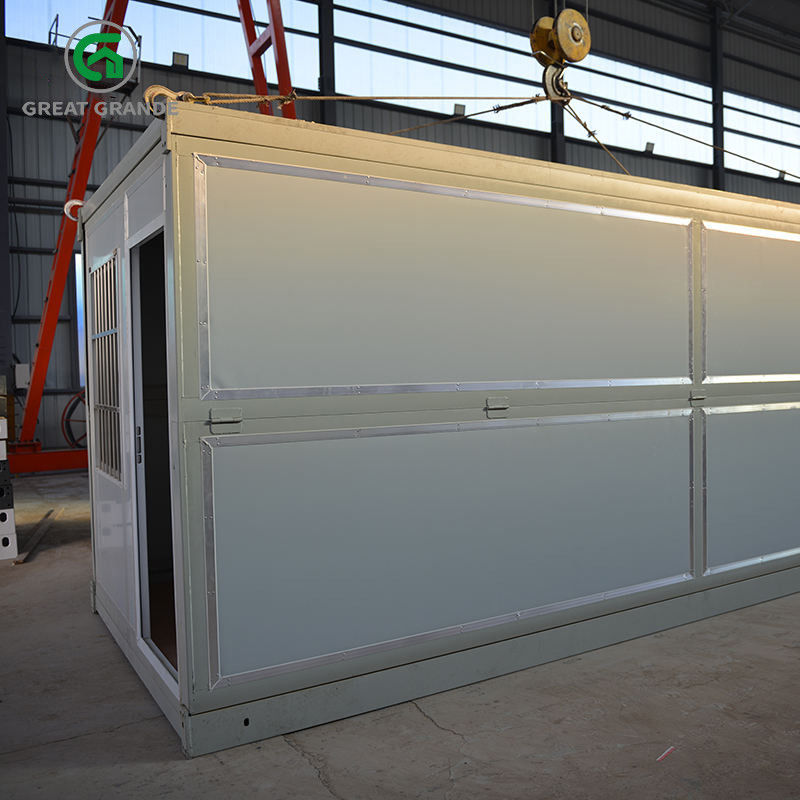Casa plegable prefabricada del envase para la vivienda de vida de la oficina portátil del dormitorio