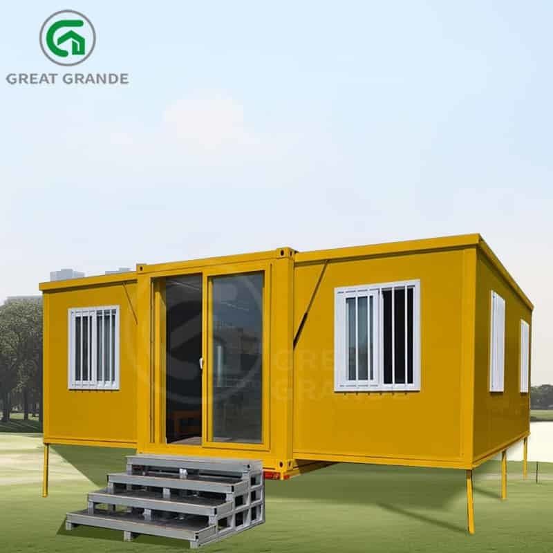 20 pies Extensible Mini Home Manufacturer Larga vida útil Instalación rápida espacio habitable