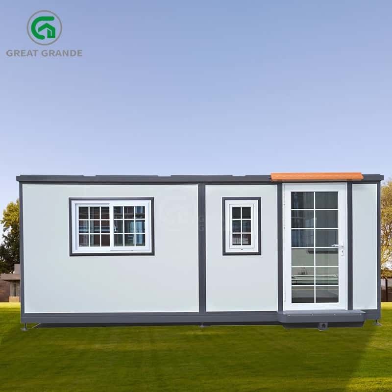 20FT Casa expandible Contenedor fabricante Fácil de mover Tres en una variedad de colores