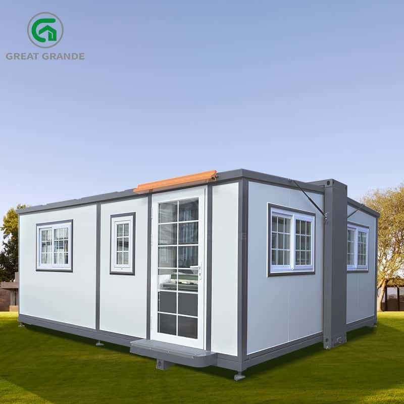 20FT Casa expandible Contenedor fabricante Fácil de mover Tres en una variedad de colores