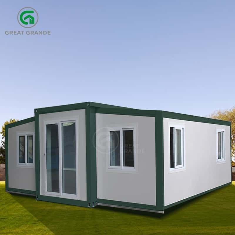 20FT portable ampliable hogares de comodidad confort de acero galvanizado marco paneles de pared compuestos