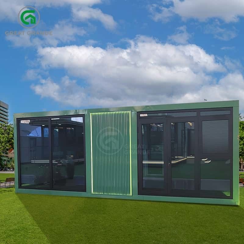 20FT portable ampliable hogares de comodidad confort de acero galvanizado marco paneles de pared compuestos