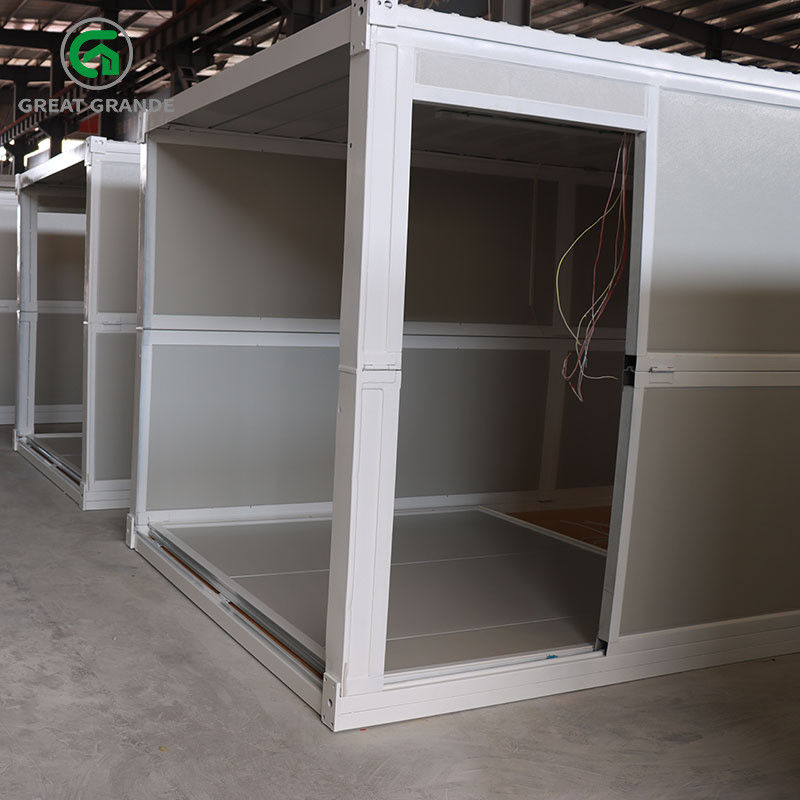 Optimizada eficiencia de transporte Contenedor plegable hogar para cualquier país del mundo