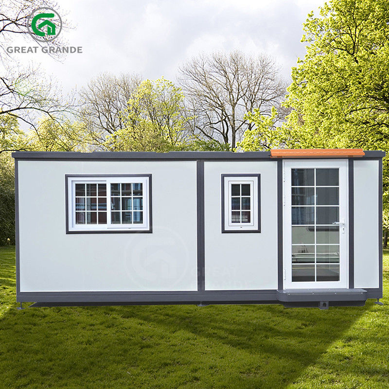 Apoyo a la personalización Transformable Vivienda portátil de ambos lados suelo de bambú suelo de madera