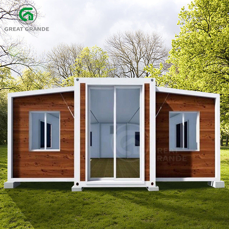 Apoyo a la personalización Transformable Vivienda portátil de ambos lados suelo de bambú suelo de madera