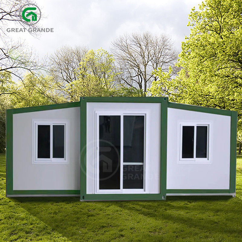 Apoyo a la personalización Transformable Vivienda portátil de ambos lados suelo de bambú suelo de madera