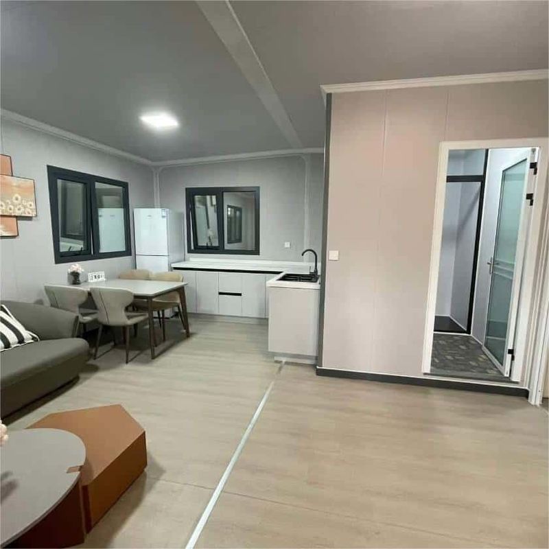 Casa prefabricada para expansión para exteriores de 2,86 m de altura 1,0 KN/m2