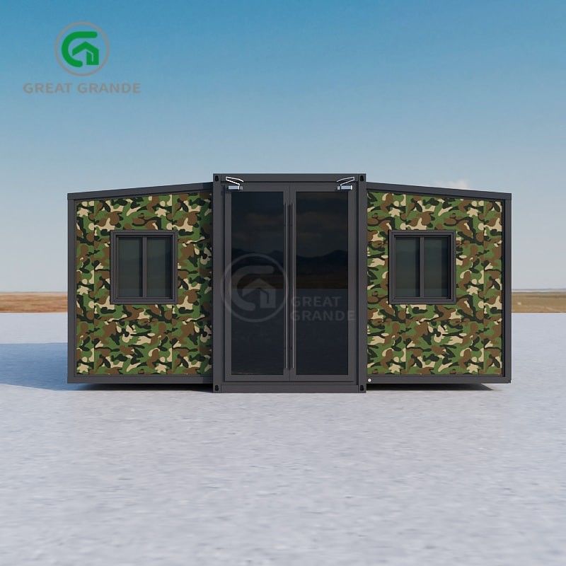 Viviendas expandibles 5600 mm * 6300 mm * 2250 mm Espacio interno Instalación rápida