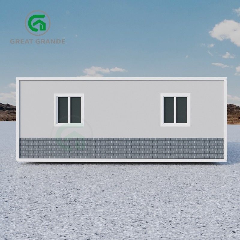 Casa prefabricada de acero fácil de montar Casa prefabricada para la carga de nieve 1.0 KN/m2