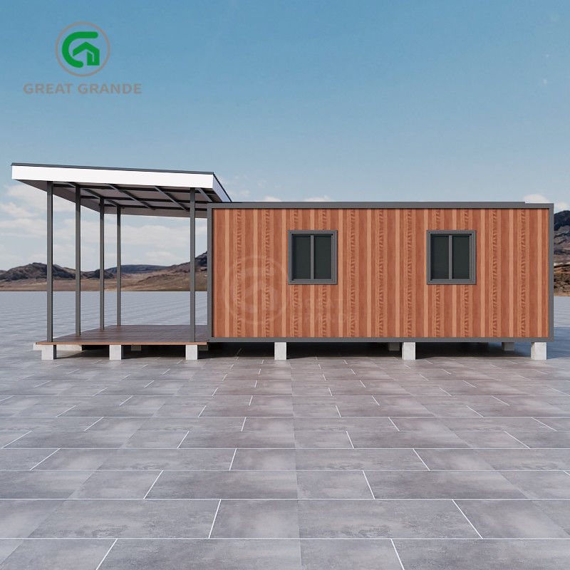 Casa prefabricada expandible Resistente a la intemperie Valor R 2.95K.m/W Transporte conveniente