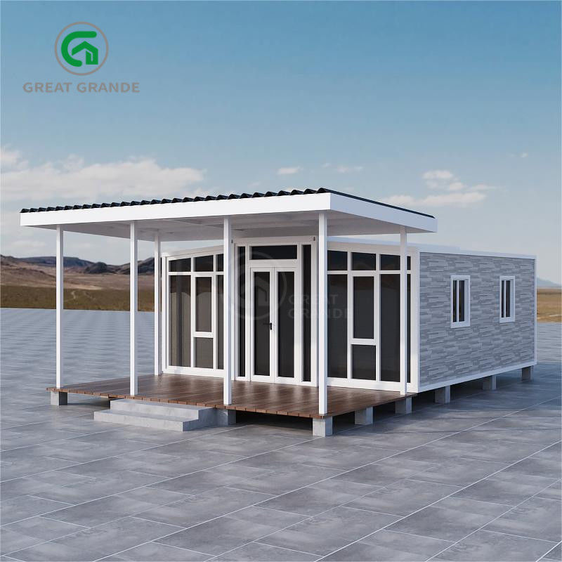Casa prefabricada de diseño elegante con ventajas clave y exteriores personalizados