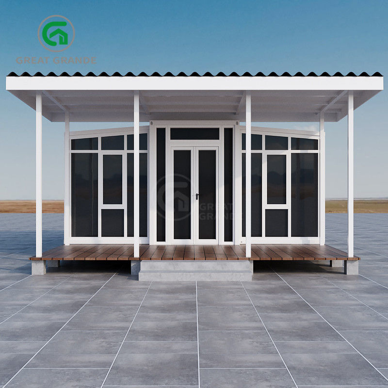Casa prefabricada de diseño elegante con ventajas clave y exteriores personalizados