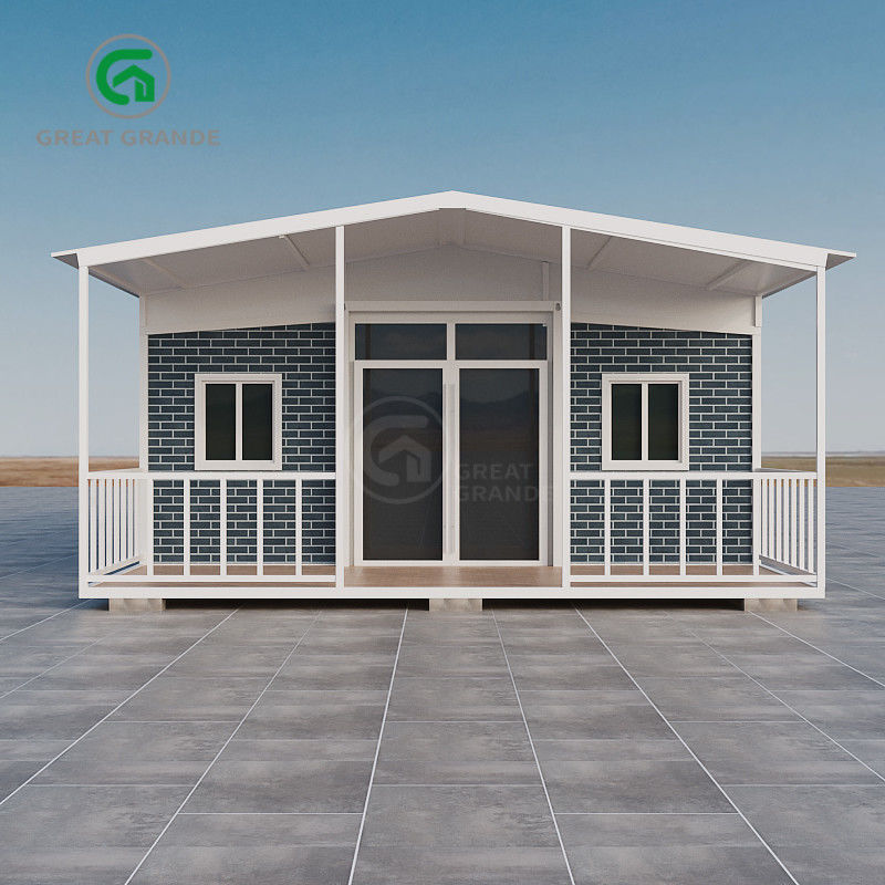 Casa portátil extensible asequible y práctica para soluciones de vivienda temporal