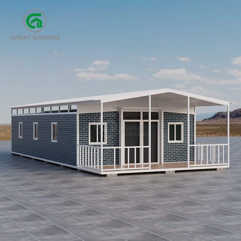 Casa portátil extensible asequible y práctica para soluciones de vivienda temporal