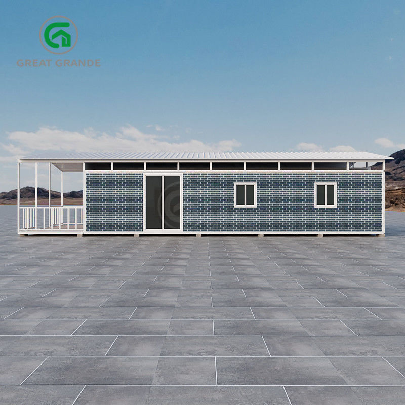 Casa portátil extensible asequible y práctica para soluciones de vivienda temporal