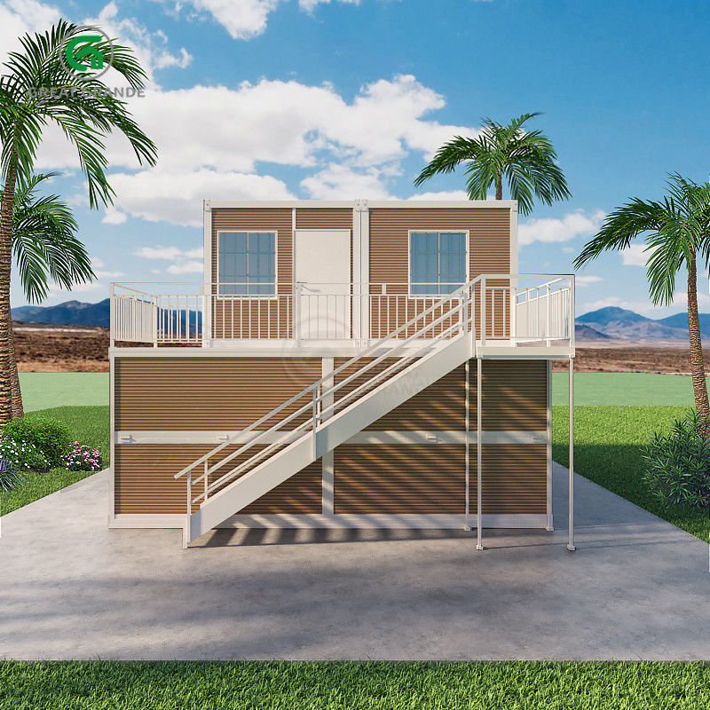 Construcción y transporte Ventajas Casa de contenedores plegable en solo 4 pasos Instalación rápida