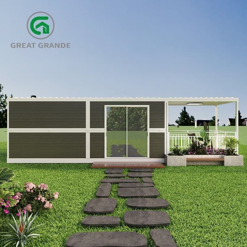 Fabricación racionalizada Contenedor plegable para el hogar características preinstaladas montaje rápido para la instalación