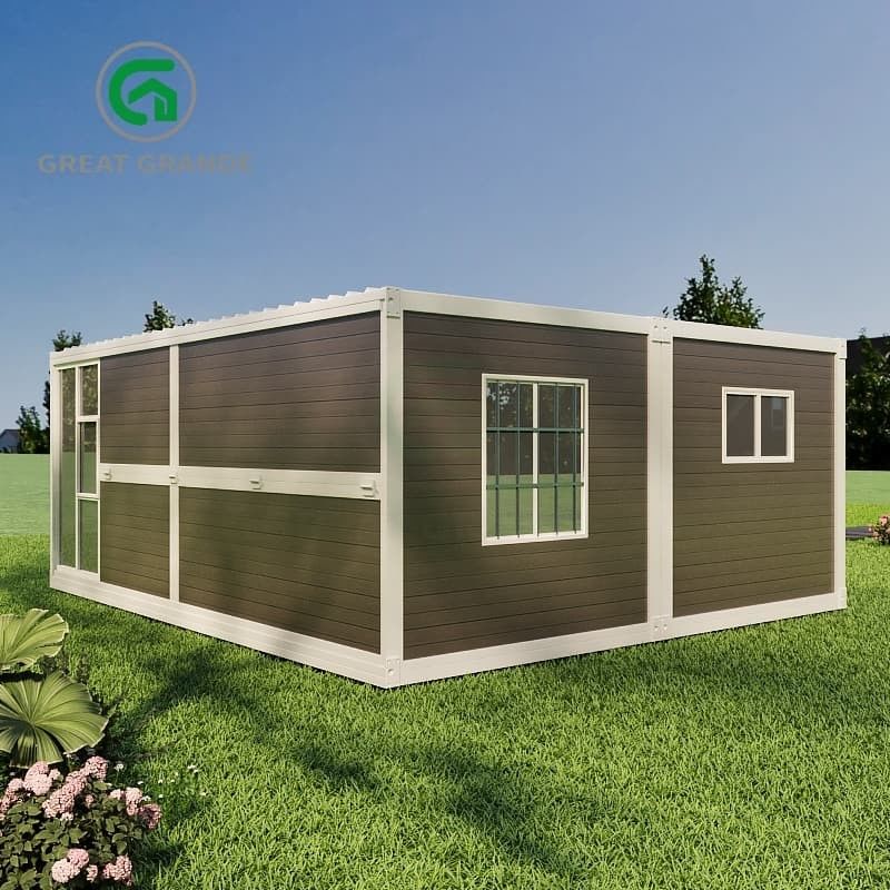 Fabricación racionalizada Contenedor plegable para el hogar características preinstaladas montaje rápido para la instalación