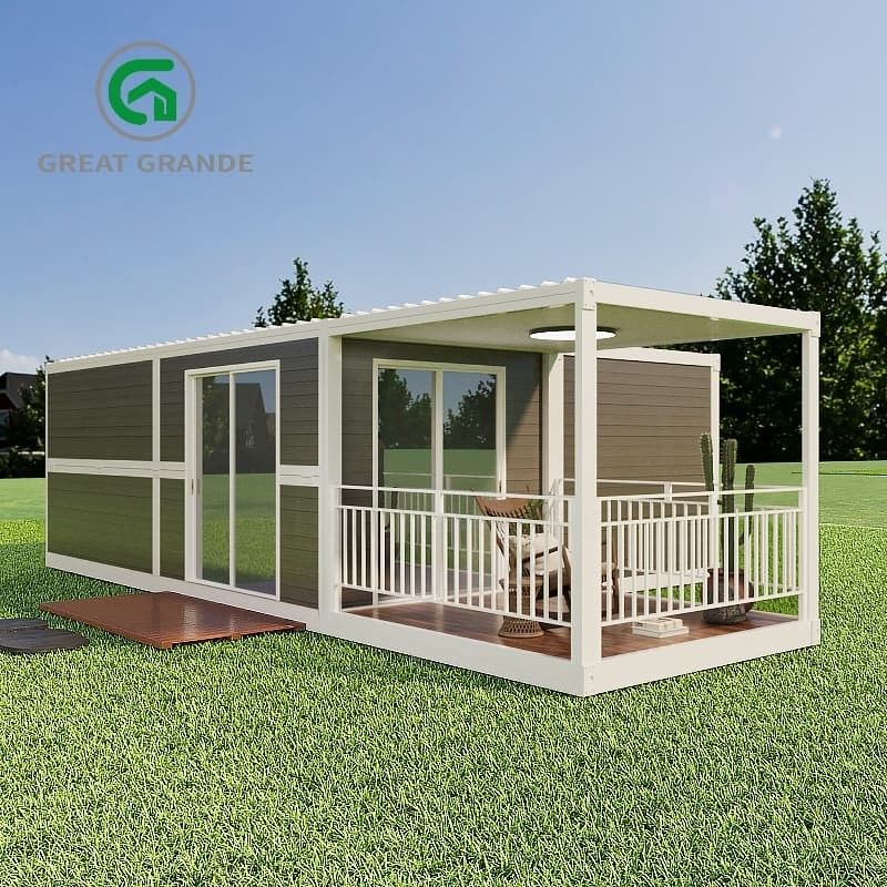Fabricación racionalizada Contenedor plegable para el hogar características preinstaladas montaje rápido para la instalación