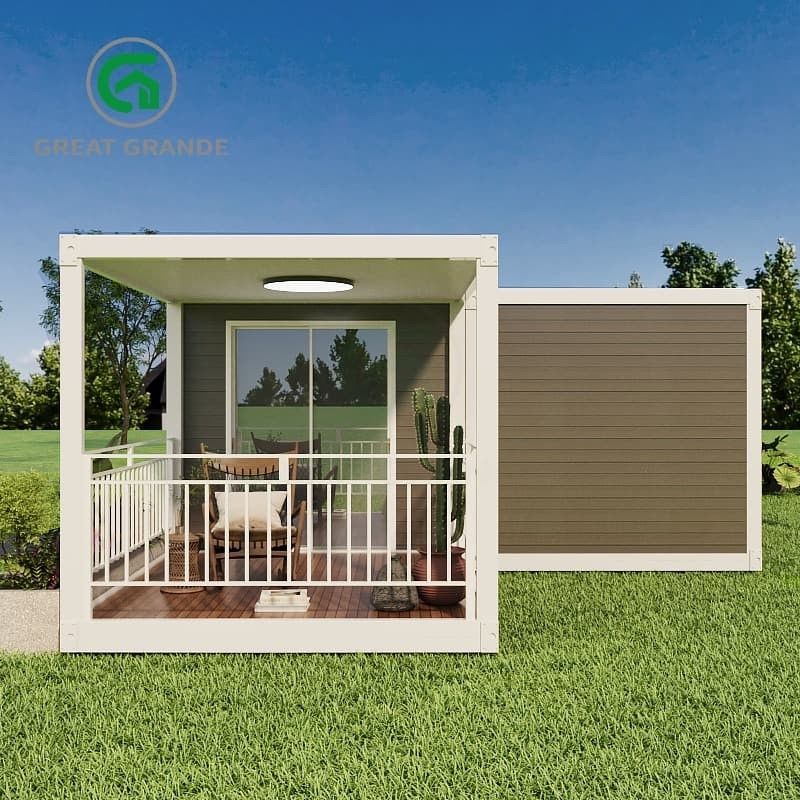 Fabricación racionalizada Contenedor plegable para el hogar características preinstaladas montaje rápido para la instalación