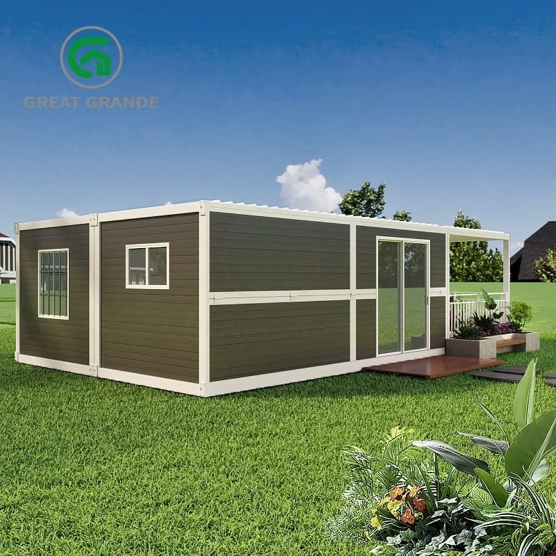 Fabricación racionalizada Contenedor plegable para el hogar características preinstaladas montaje rápido para la instalación