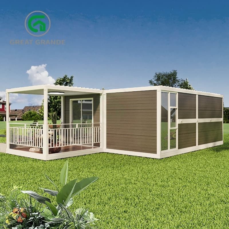 Fabricación racionalizada Contenedor plegable para el hogar características preinstaladas montaje rápido para la instalación