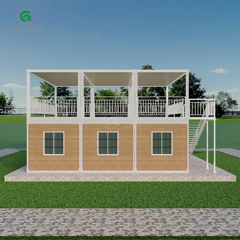 Presión del suelo 2.0 KN/m2 Casa de contenedores portátil con exterior personalizable y libertad de diseño