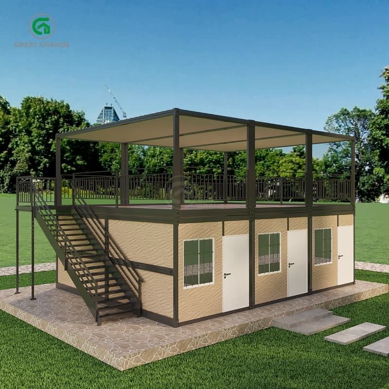 Diseño impermeable patentado Contenedor transformable para transporte compacto y plegable