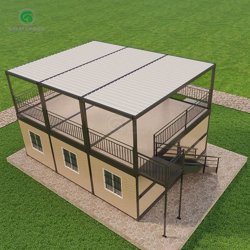 Diseño impermeable patentado Contenedor transformable para transporte compacto y plegable